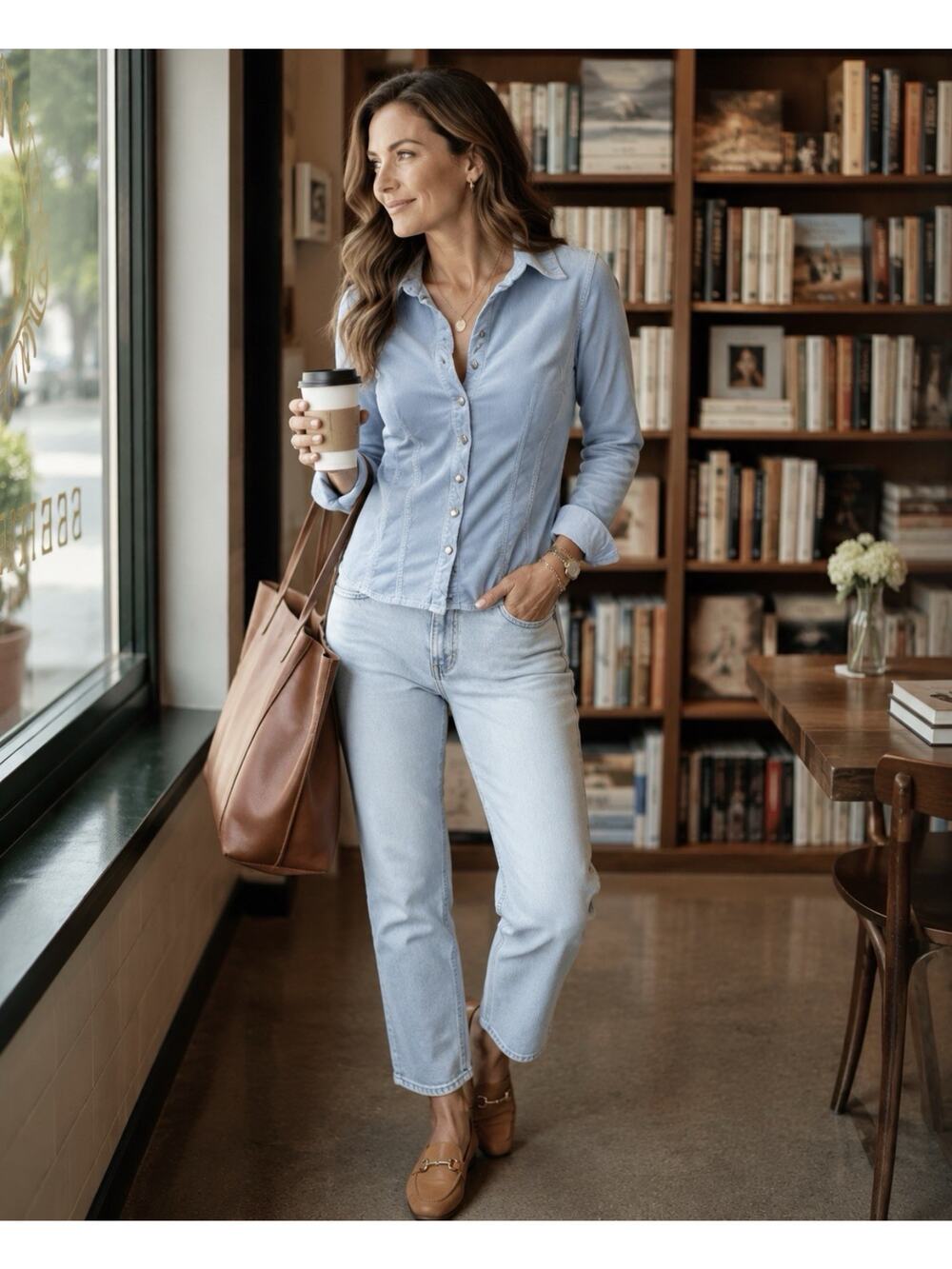 Womens Small Light Blue Stretch Corduroy Snap Front Shirt Jacket Fitted Western